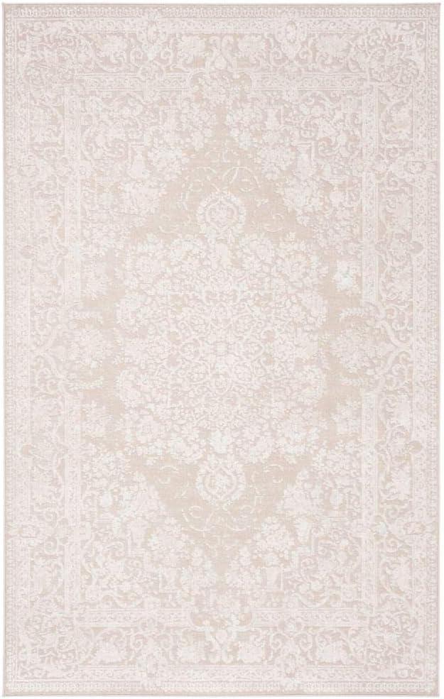 Reflection RFT664 Power Loomed Area Rug - Creme/Ivory - 8'9"x11'9" - Safavieh.