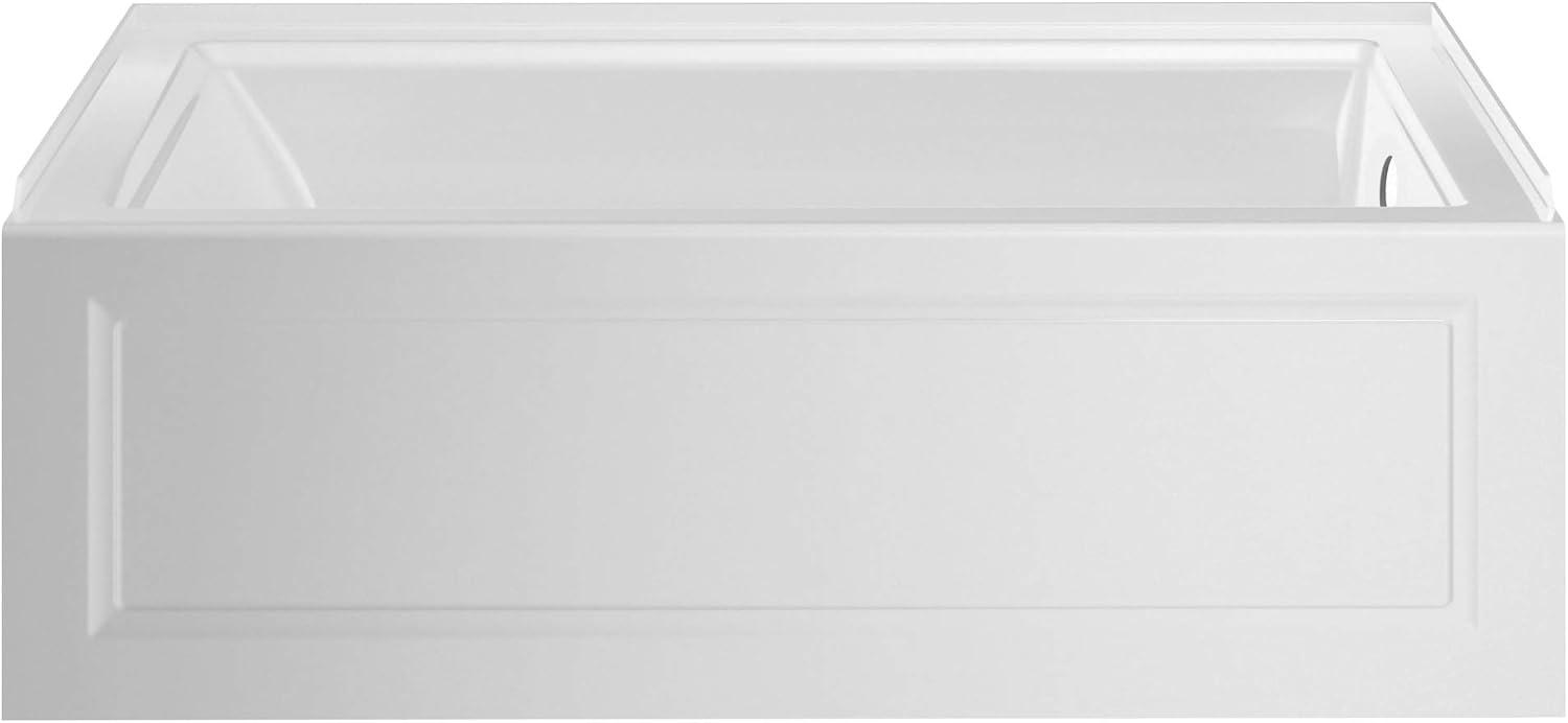 Town Square S 60'' x 32'' Alcove / Tile In Soaking Fiberglass Bathtub