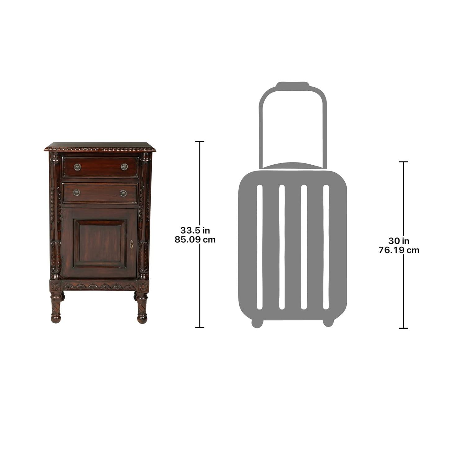 Design Toscano Lord Stanley Nightstand