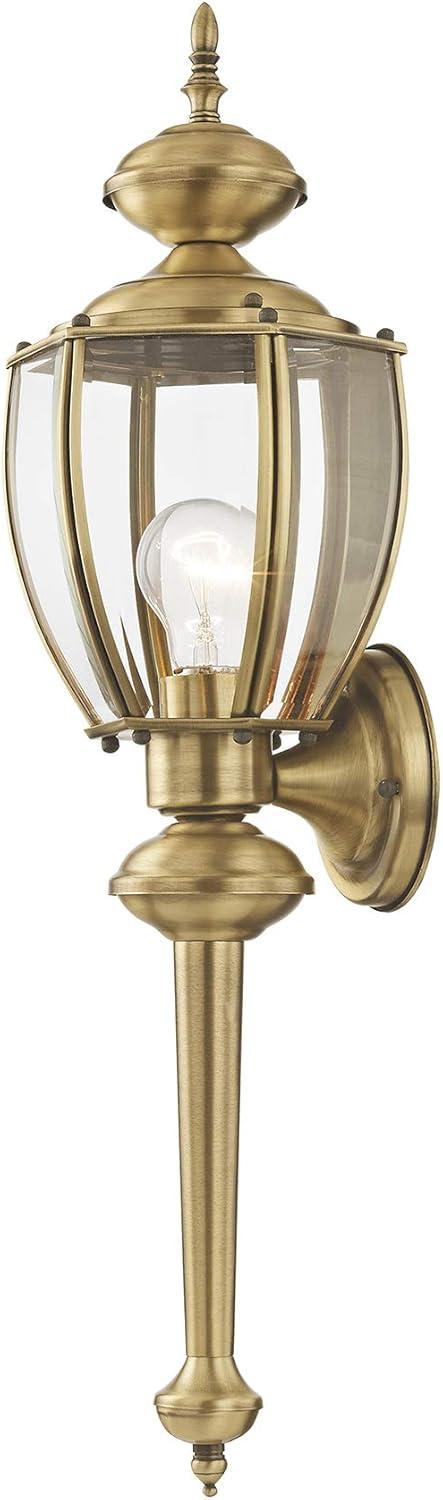 Livex Lighting 1 - Light Wall Light in  Antique Brass