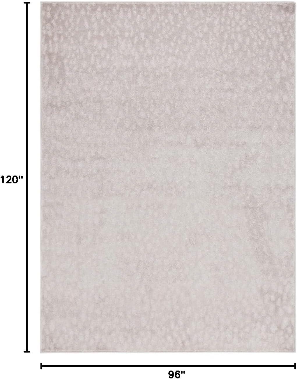 Pattern and Solid PNS408 Power Loomed Area Rug - Grey - 8'x10' - Safavieh.