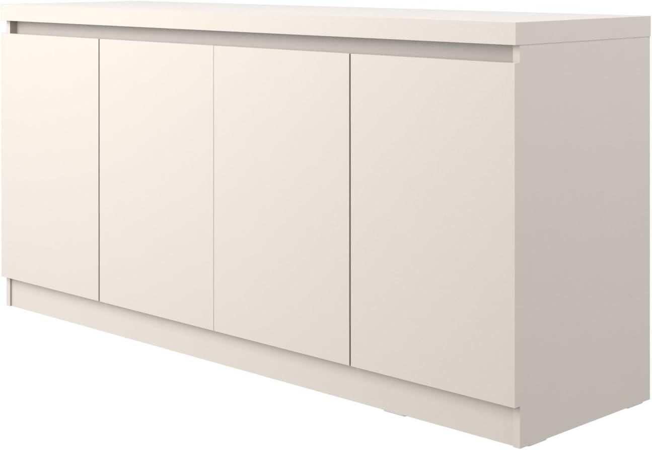 62.99" Viennese 6 Shelf Buffet Cabinet - Manhattan Comfort