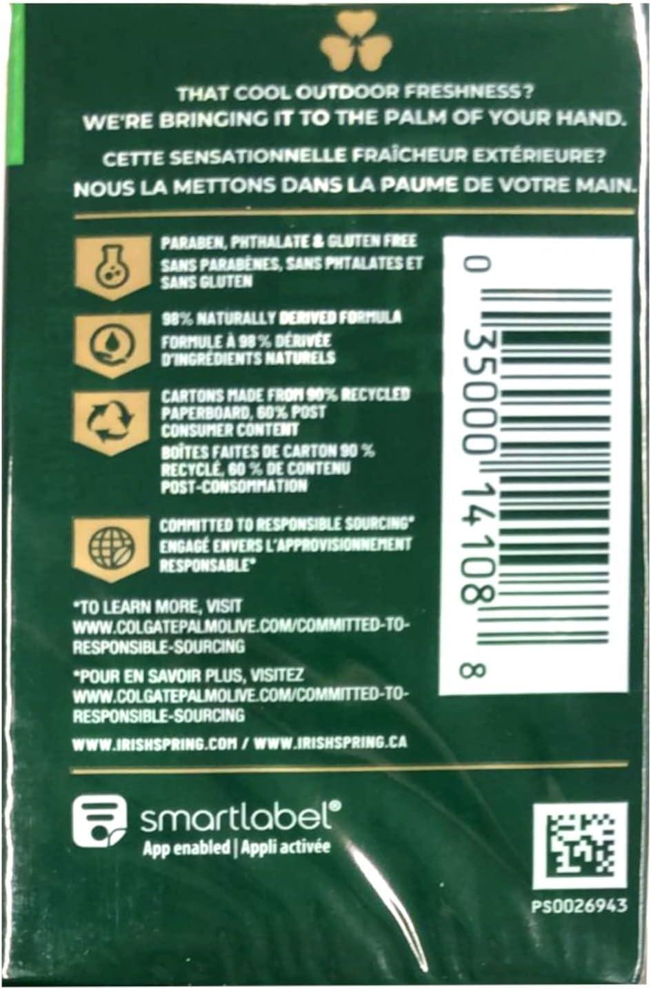 Irish Spring Original Clean Antibacterial Deodorant Bar Soap, 3 Pack