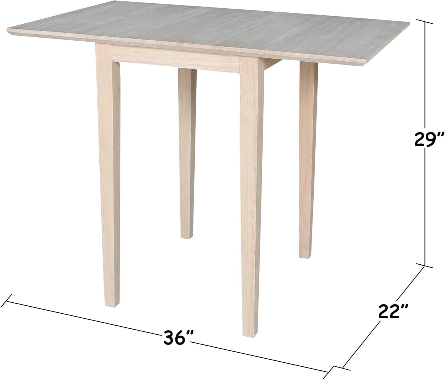 Classic Farmhouse Solid Wood Extendable Dining Table