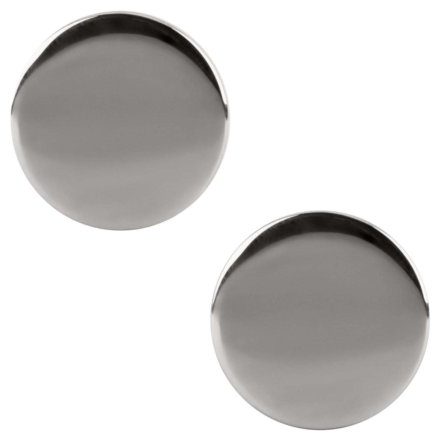 CRL SDK112CH Polished Chrome Cylinder Style Back-to-Back Shower Door Knobs
