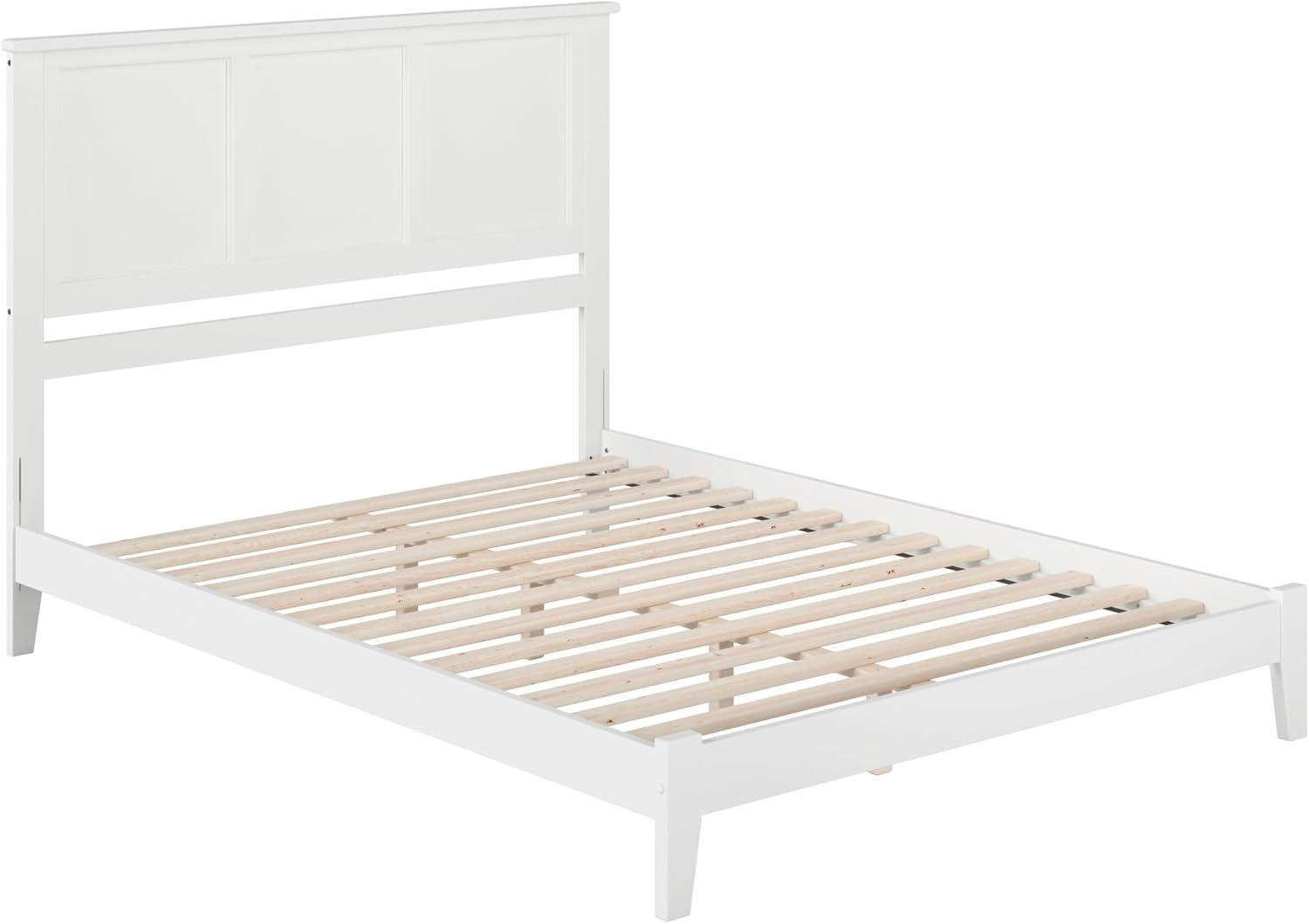 AFI Furnishings Madison Low Profile Platform Bed Q WH