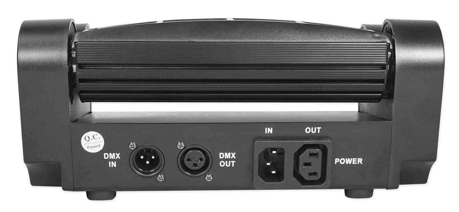 Rockville Spyder LED (8) Beam Moving Head Motorized DMX DJ/Party/Club Pro Light