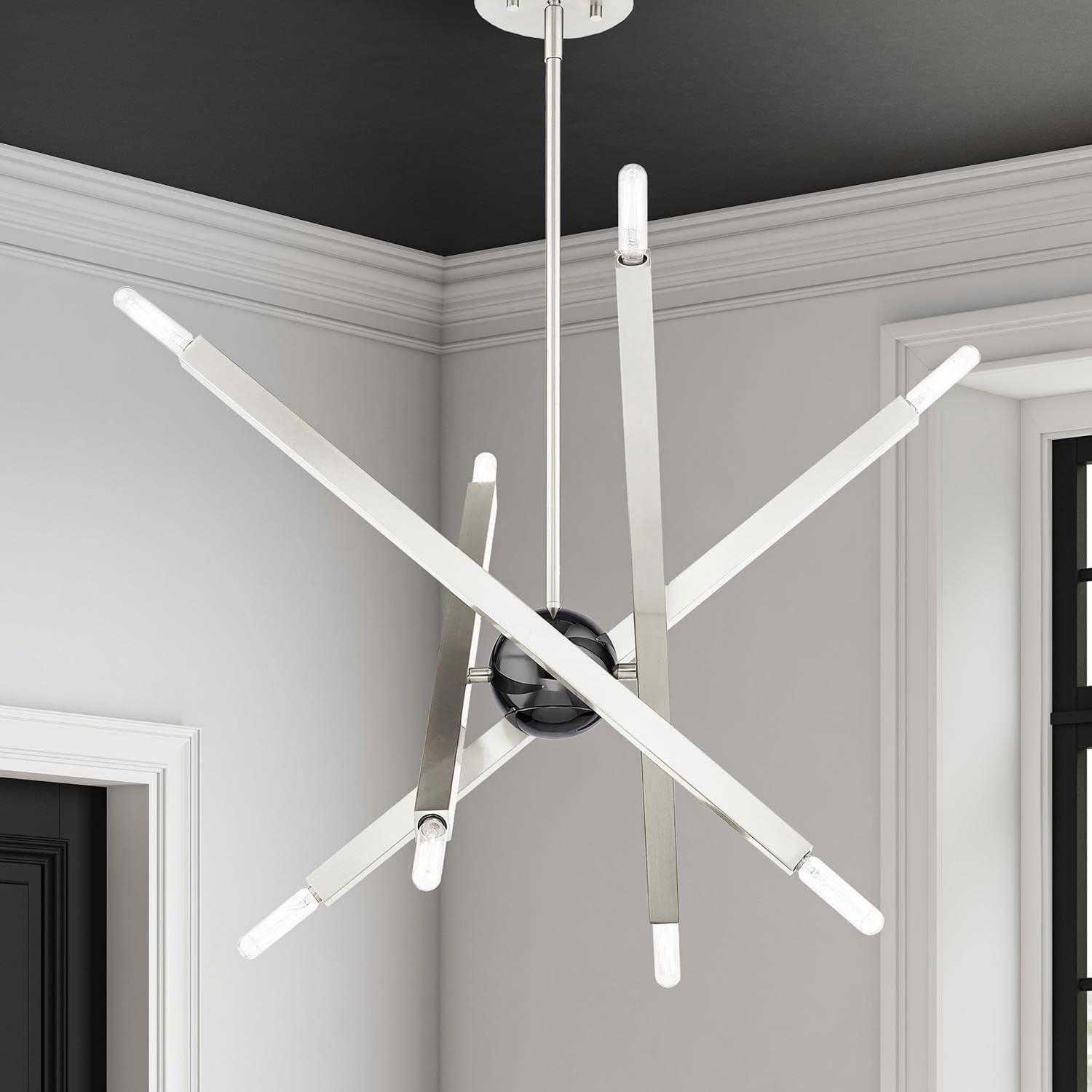 Mercury Row® Lydia 8 - Light Dimmable Modern Linear Chandelier