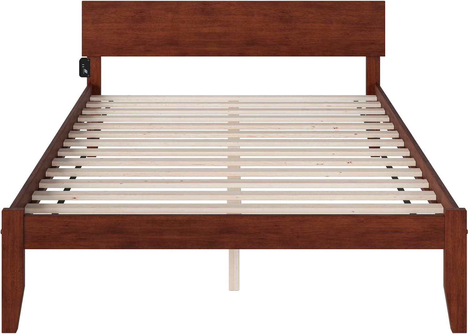 Orlando Bed - Antique Walnut - King