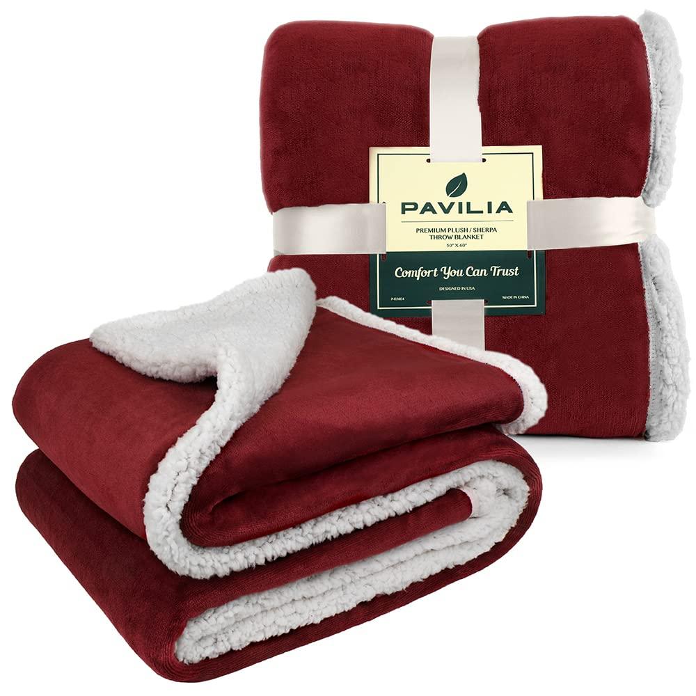 Pavilia Hand Woven Throw Blanket