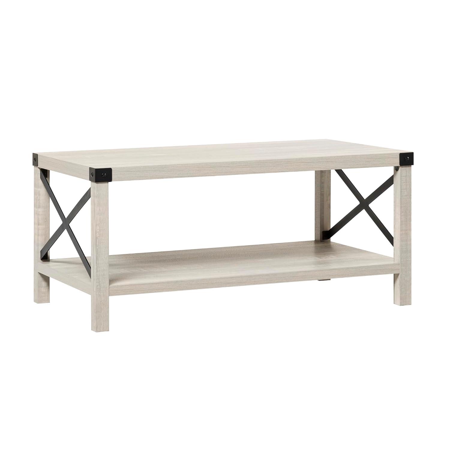 Modern Farmhouse Coffee Table - Stone Gray