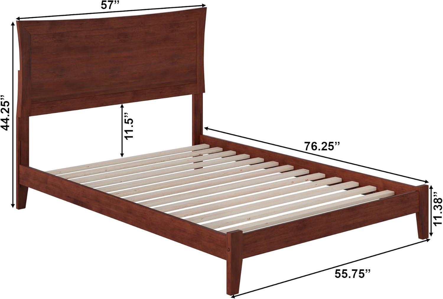 Metro Low Profile Solid Wood Platform Bed