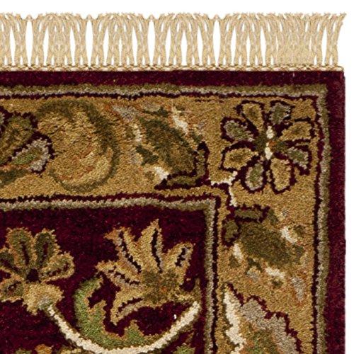 SAFAVIEH Heritage Ainsley Traditional Wool Area Rug, Red/Gold, 3' x 5'