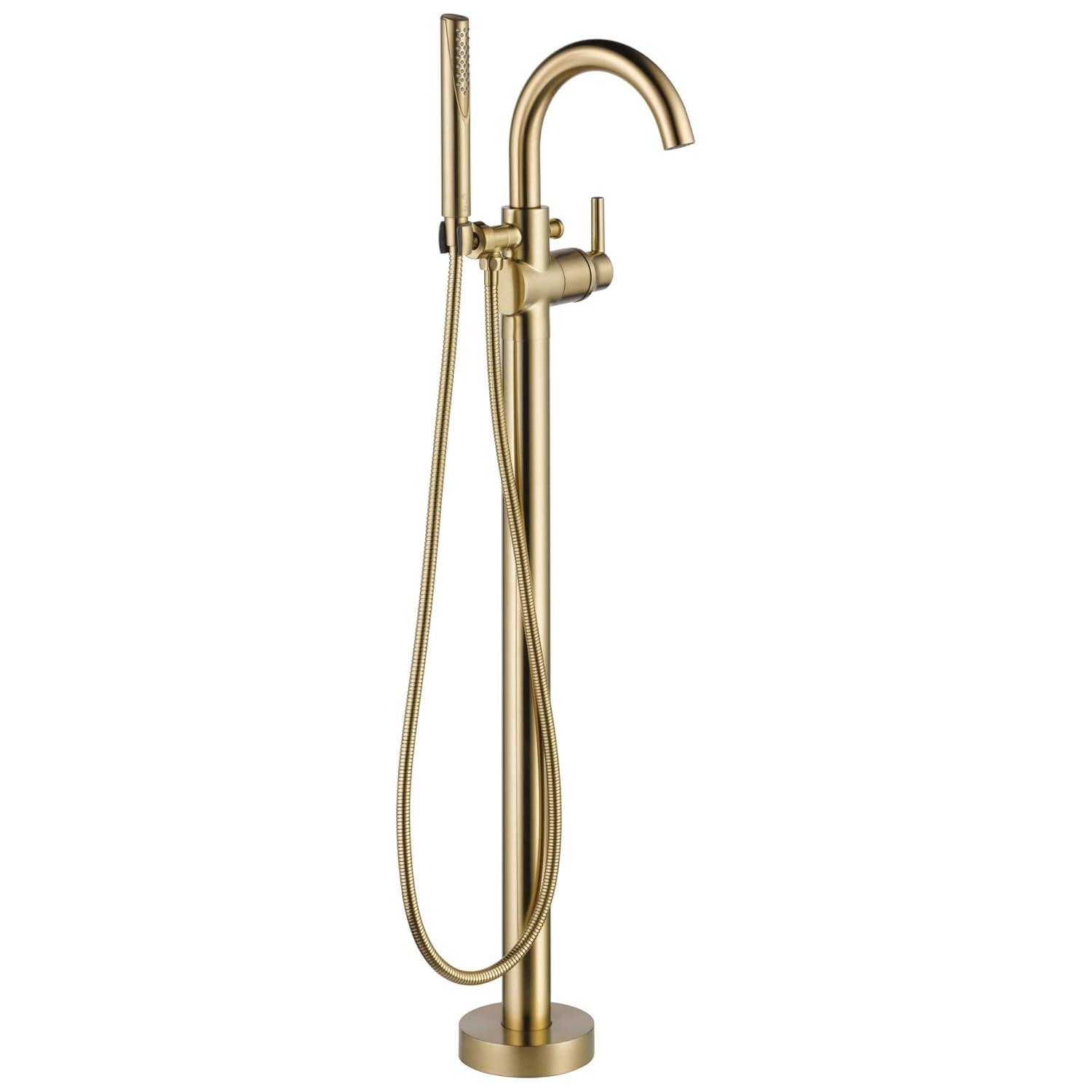 Trinsic Single Handle Floor Mounted Freestanding Tub Filler