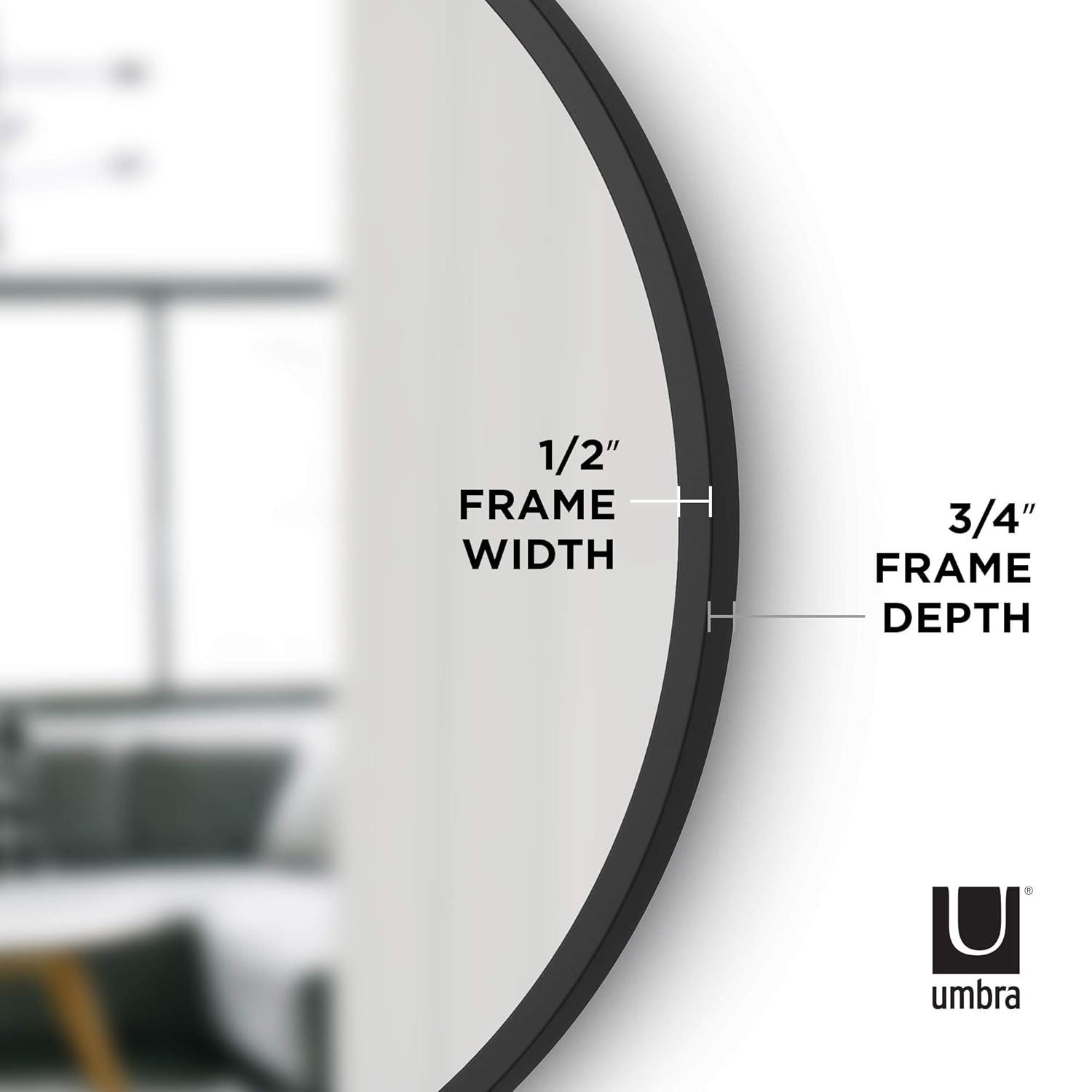 Hub Rubber Flat Mirror