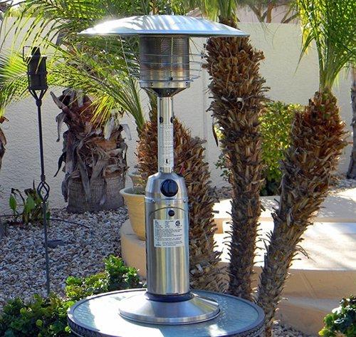 Miceli 11000 Stainless Steel Propane Tabletop Patio Heater