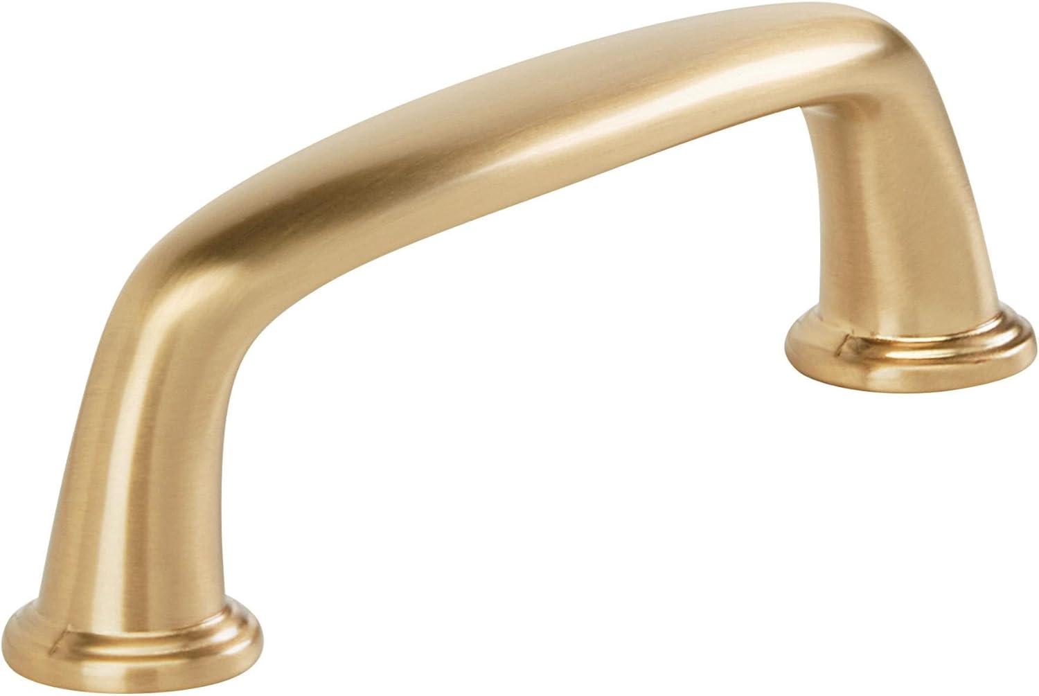 Amerock Kane 3 inch (76mm) Center-to-Center Champagne Bronze Cabinet Pull