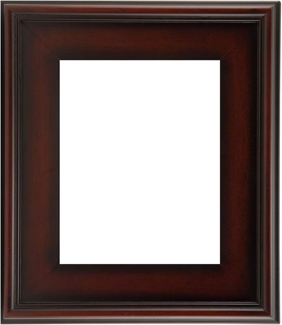Creative Mark Plein Air Wooden Picture Frame - 6X8 Mahogany - Professional Single Frame for Art Panels, Stretched Canvas, Pictures and More, glass and backing not included