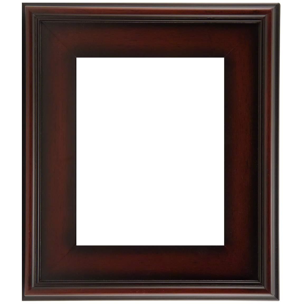 Creative Mark Plein Air Wooden Picture Frame - 6X8 Mahogany - Professional Single Frame for Art Panels, Stretched Canvas, Pictures and More, glass and backing not included