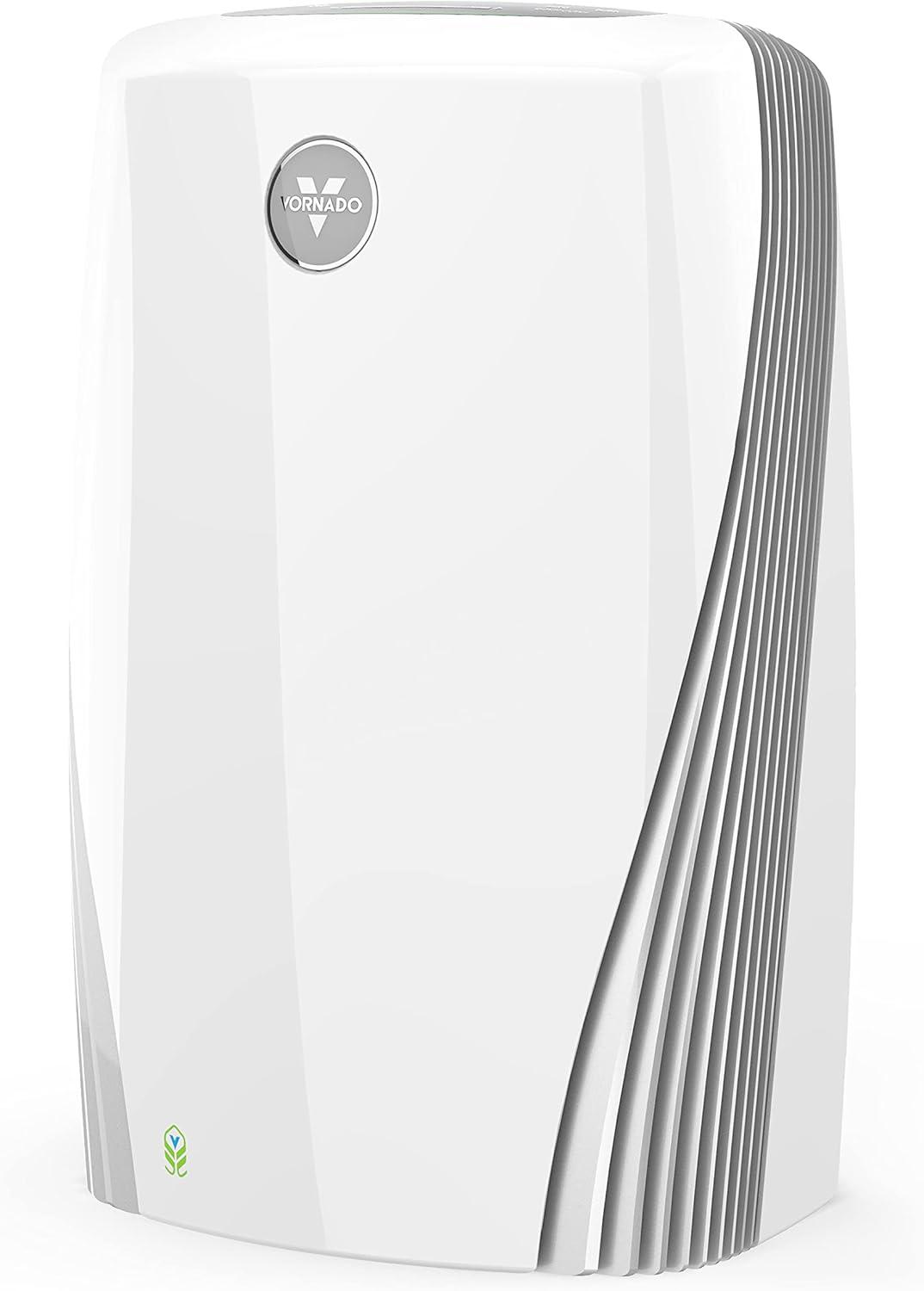 Vornado PCO575DC Energy Smart Air Purifier White: True HEPA, Germicidal UV, 8 Settings, 100-300 sq. ft. Coverage