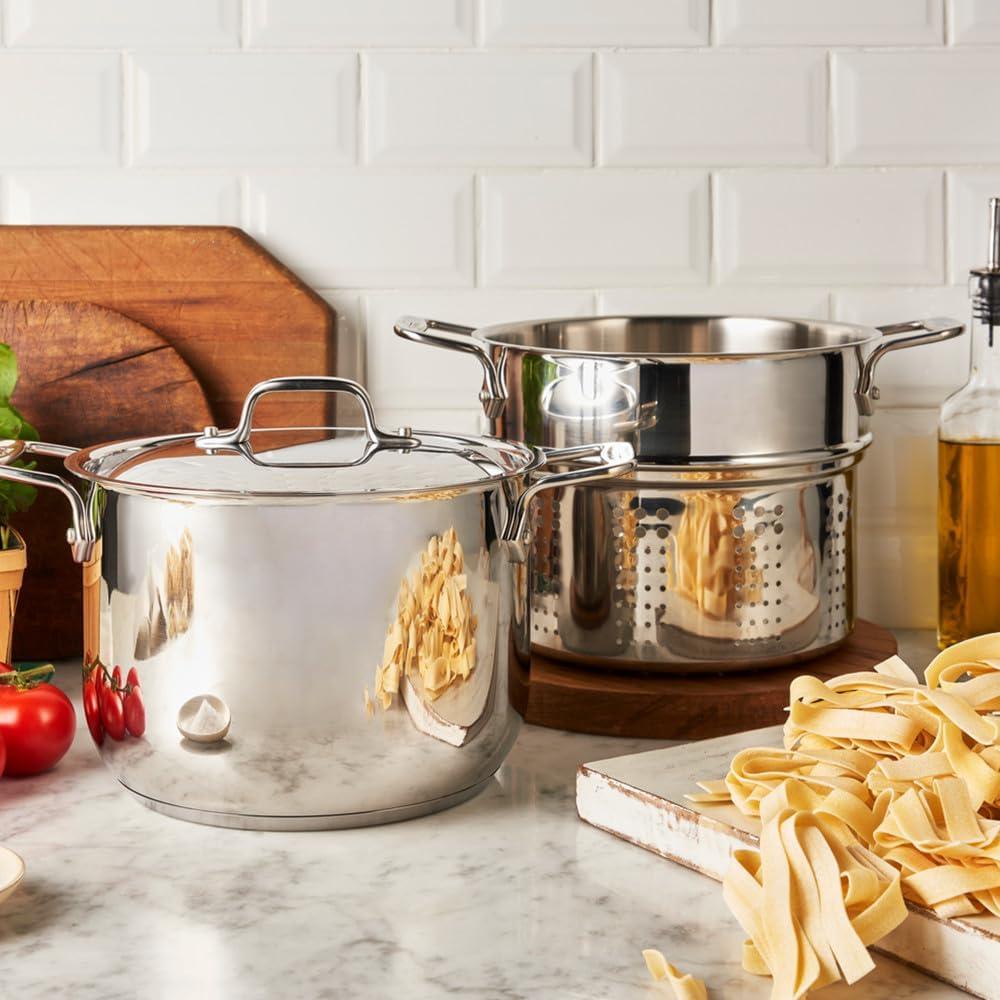 All-Clad ® Stainless Steel 6-Qt. Pasta Pot with Lid