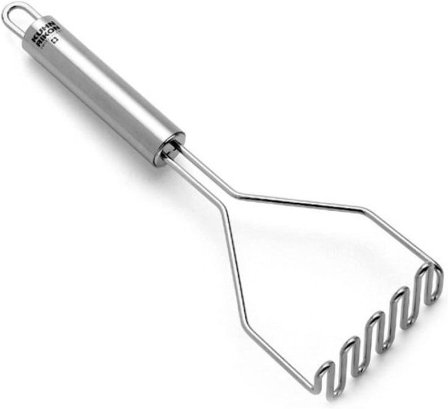 Stainless Steel Ergonomic Potato and Avocado Masher