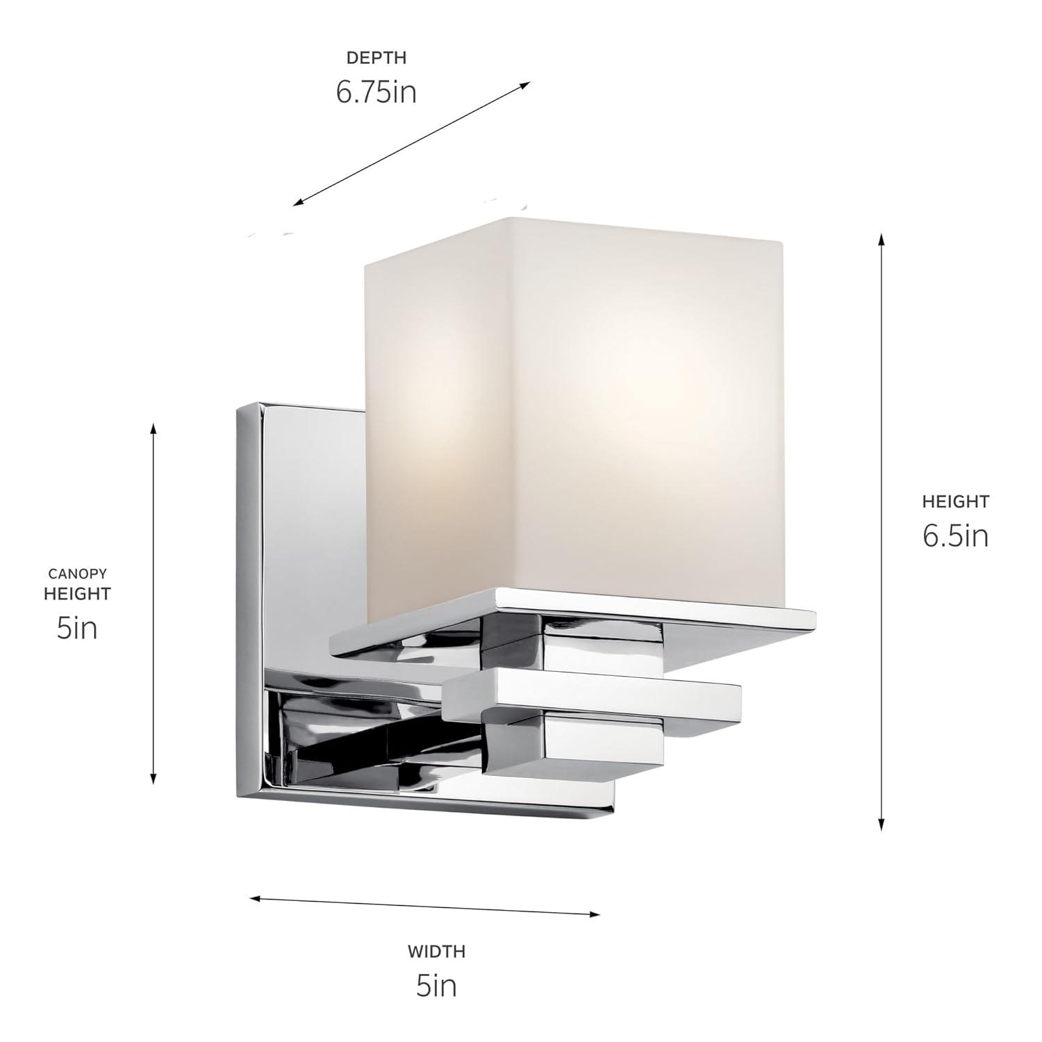Kichler Lighting Tully 1 - Light Sconce in  Chrome