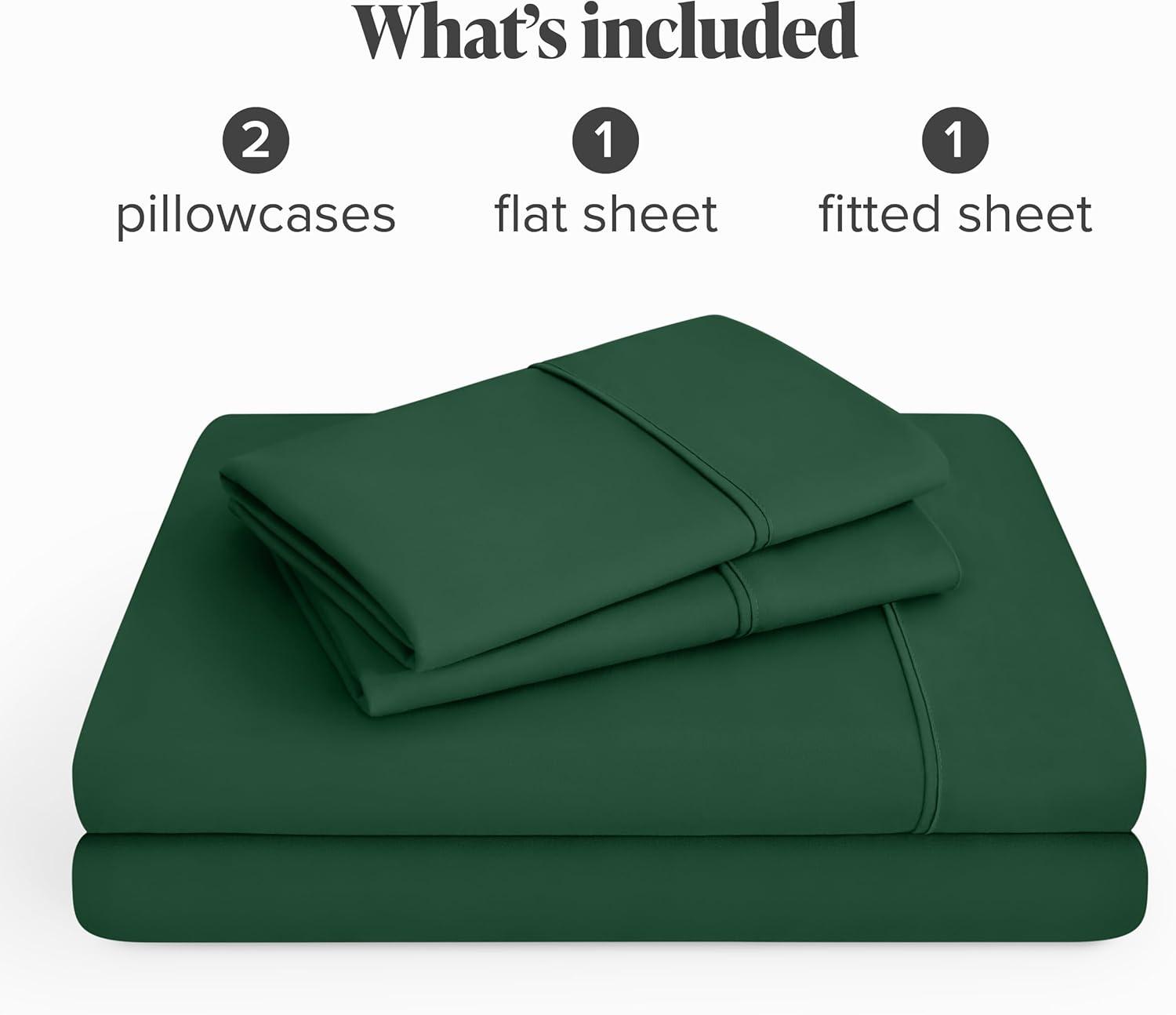 22 Inch Extra Deep Pocket Sheet Set, Double Brushed Microfiber Sheets by Bare Home