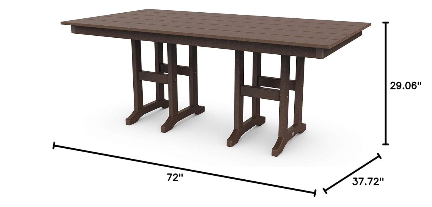 Farmhouse 37" x 72" Dining Table
