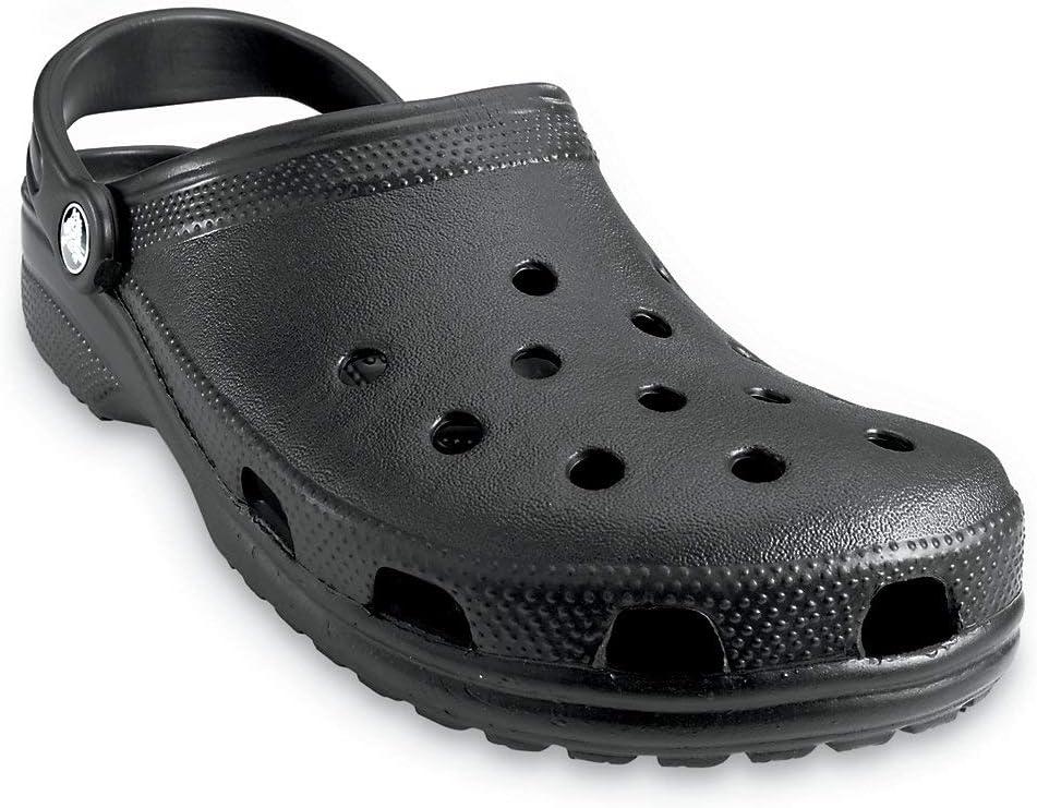 Men's 12 Black Aerated Slip Resistant Clogs