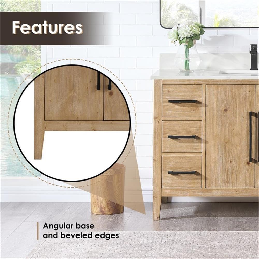 Laurel 47.2" Single Bathroom Vanity Base Only