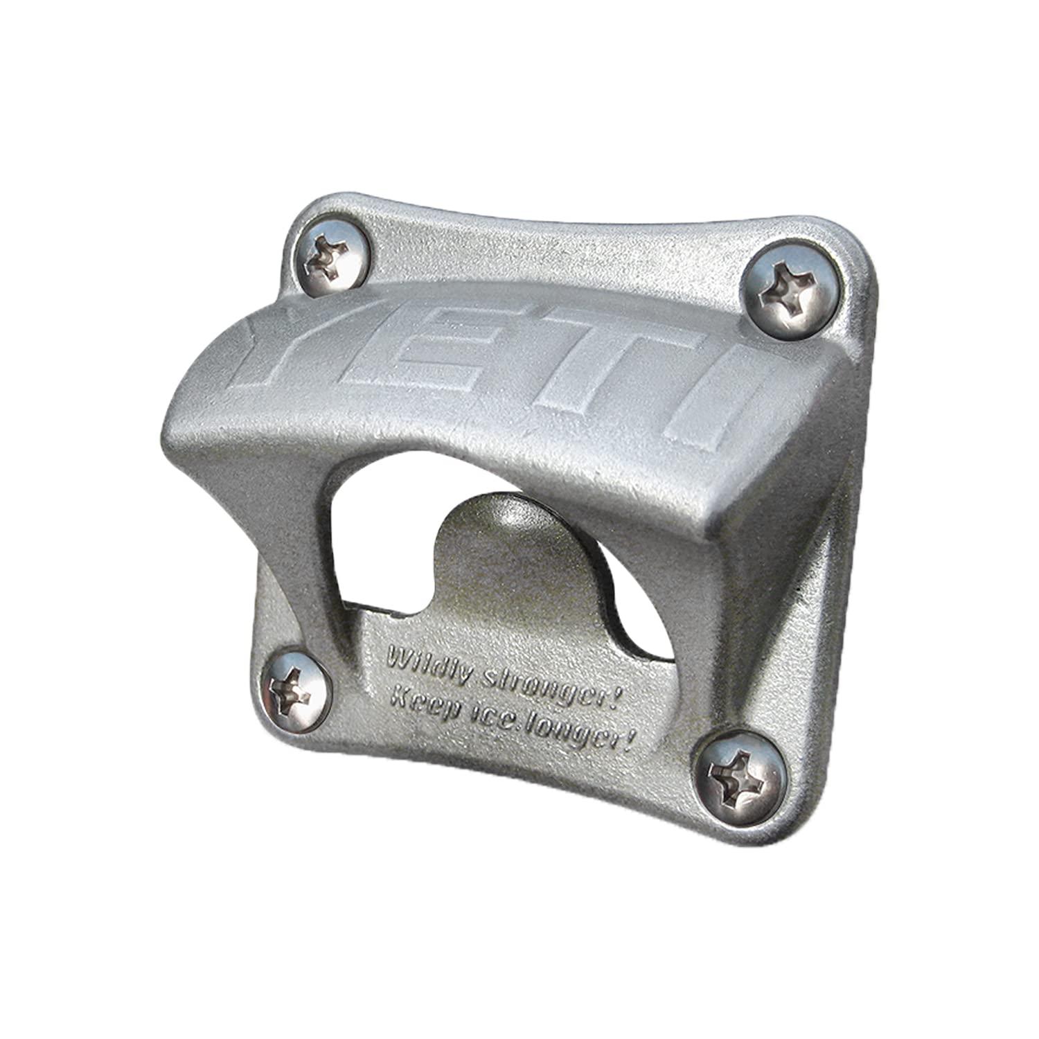 Stainless Steel Wall or Cooler Mounted Bottle Opener