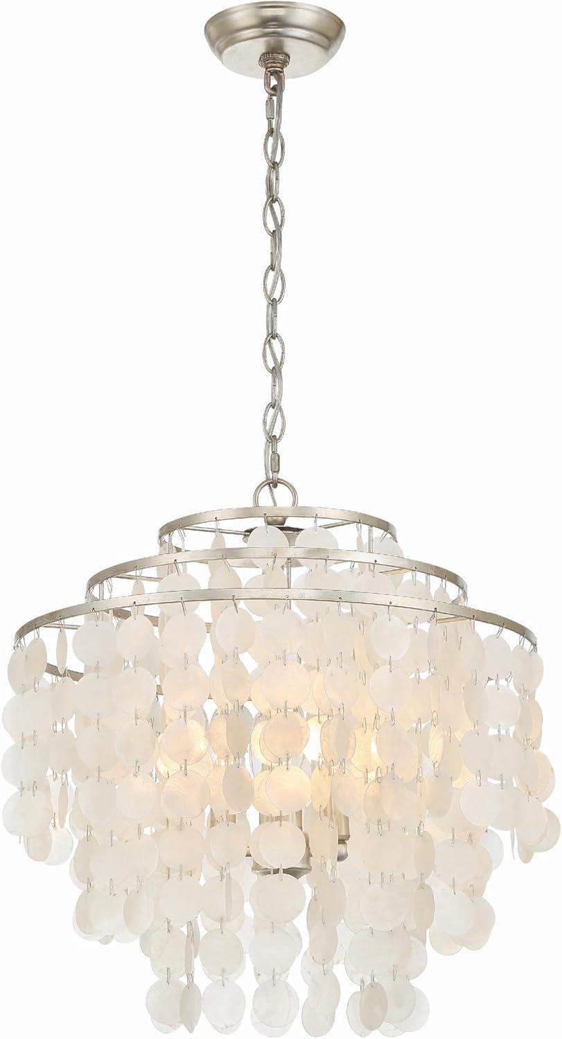 Rosecliff Heights Clariza 4 - Light Dimmable Tiered Chandelier