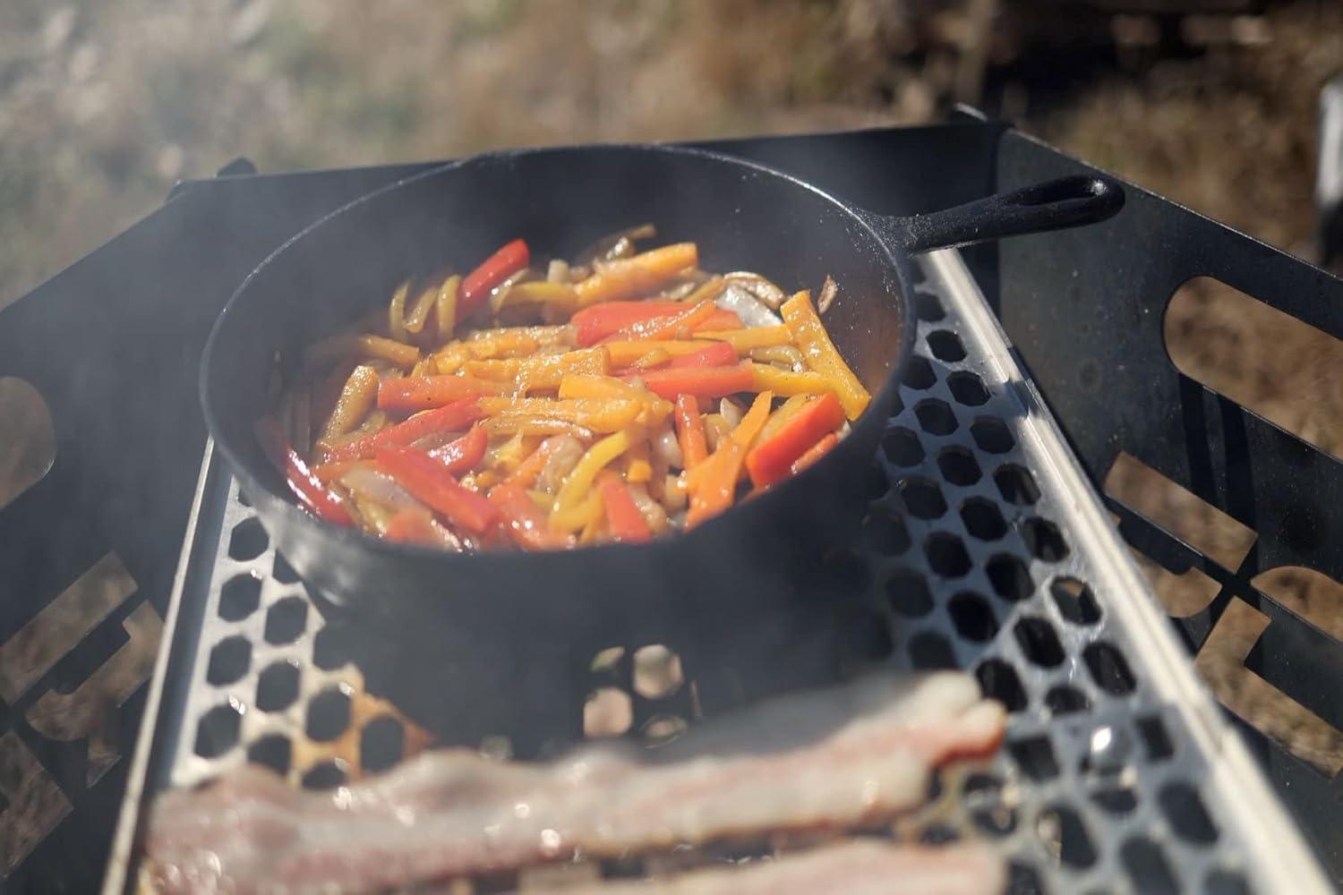 Rough Country Rejilla de Acero Inoxidable para Fogatas Plegables - 117517