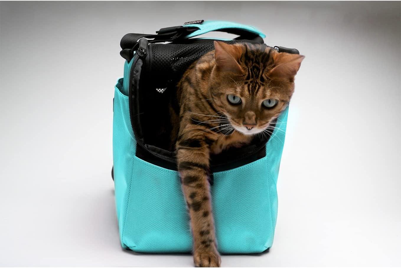 Sleepypod Atom - Airline Approved Pet Carrier and Crash-Tested Car Seat for Cats and Dogs up to 12 lbs. (Strawberry Red)