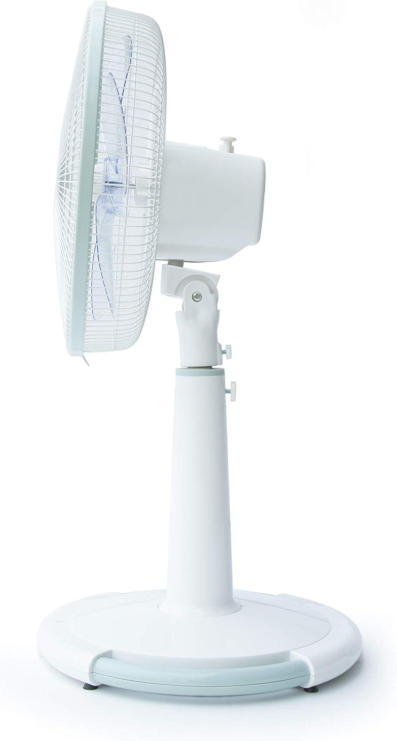 Sunpentown 16" Horizontal 8 Oscillating Standing Fan