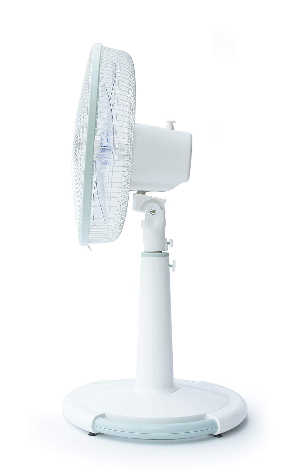 Sunpentown 16" Horizontal 8 Oscillating Standing Fan