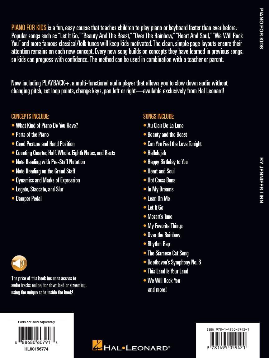 Piano for Kids: Step-by-Step Beginner's Guide with Audio Access