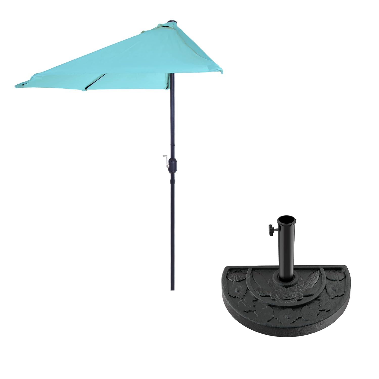 Patson 9' Half Market Umbrella