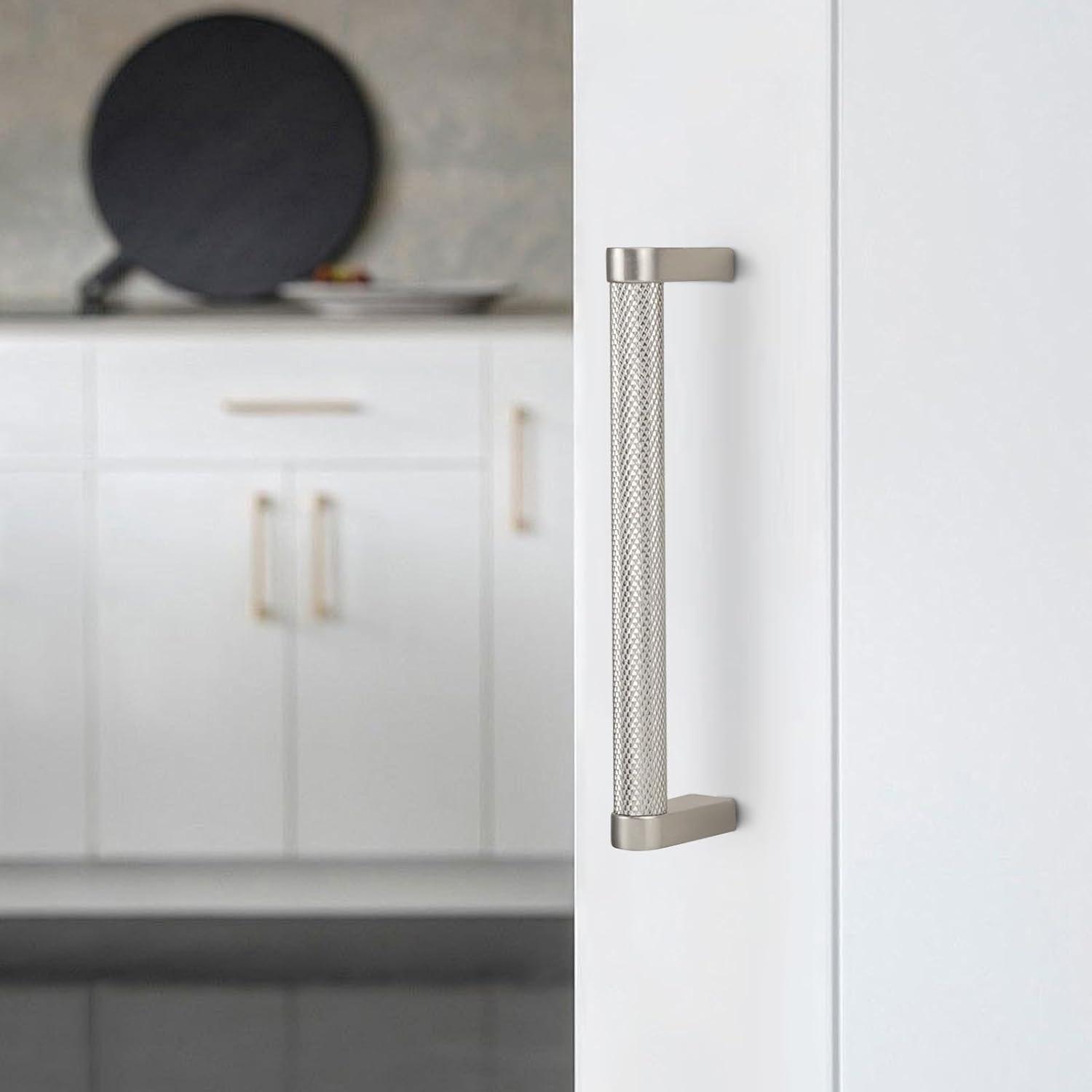 Kapri Collection 5-1/16" Center to Center Knurled Cabinet Bar Pull