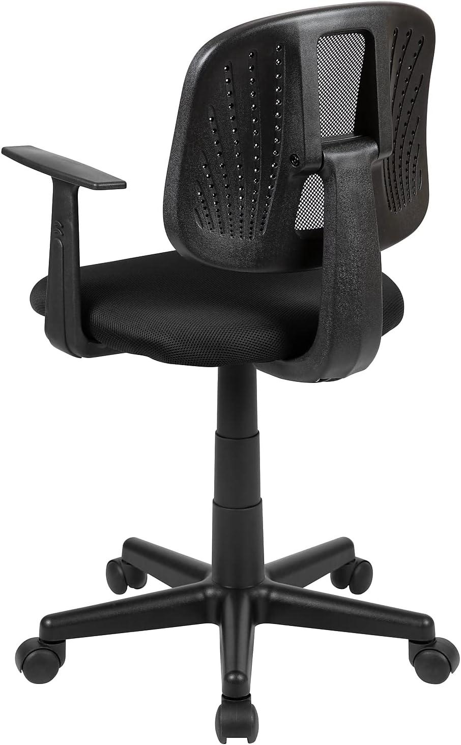 Flash Furniture Meridian Mid-Back Swivel Mesh Task Office Chair with Pivot Back