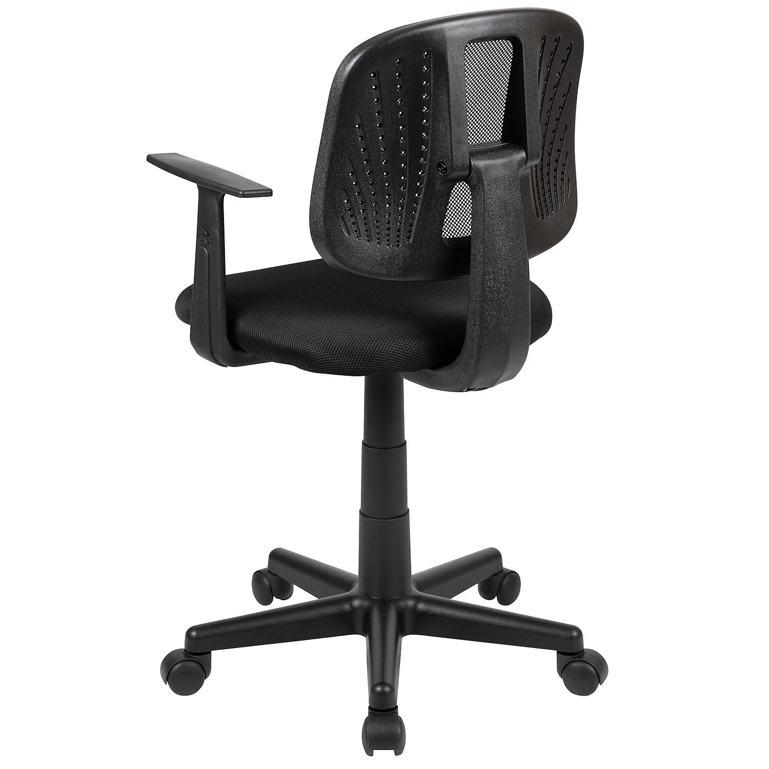 Flash Furniture Meridian Mid-Back Swivel Mesh Task Office Chair with Pivot Back