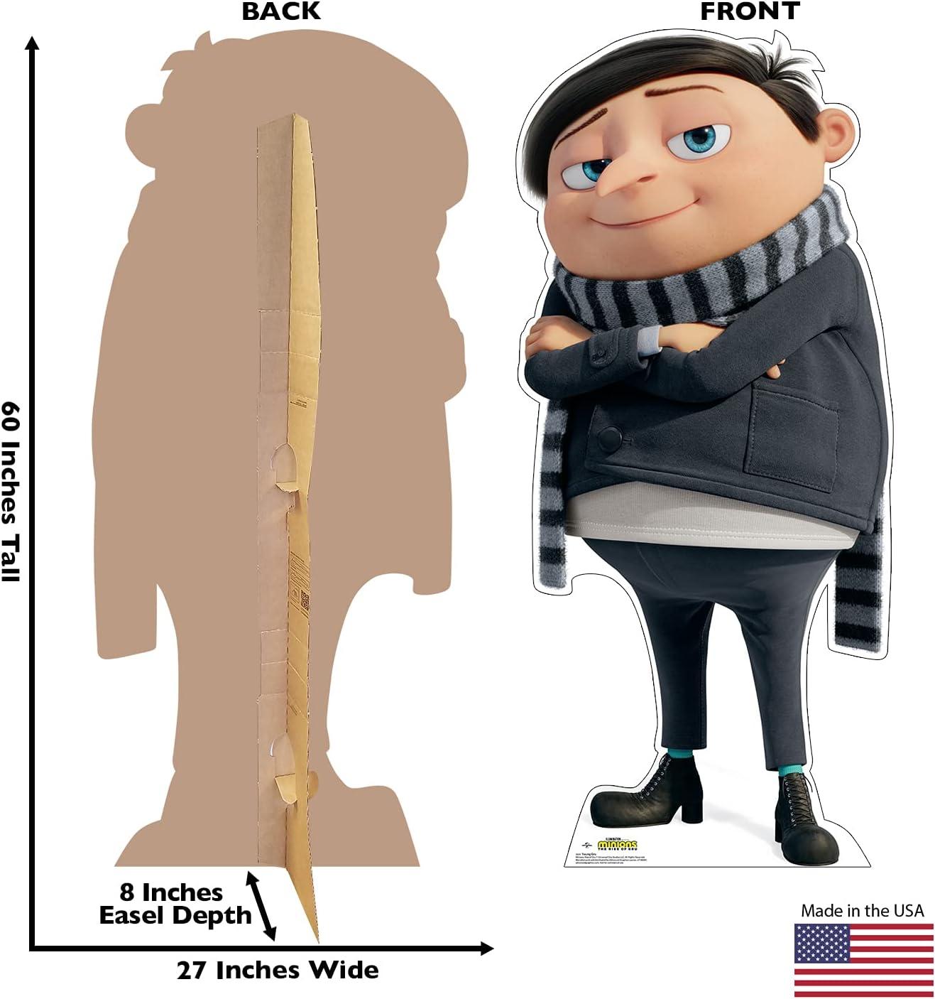 60 x 27 in. Young Gru Cardboard Cutout, Minions - Rise of Gru