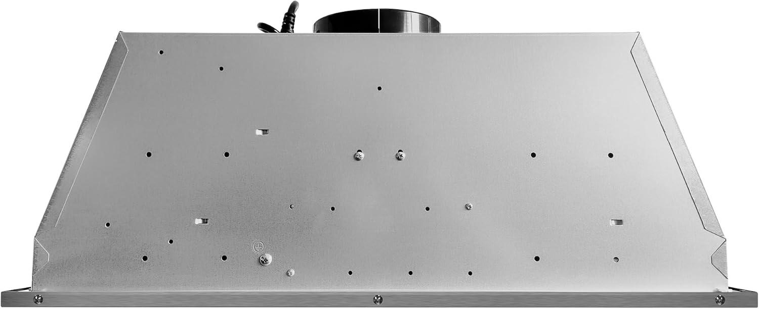 Cosmo 30 in. Lumin Collection Ducted Insert Range Hood, Touch Controls, LED Lights, Permanent Filters, Stainless Steel