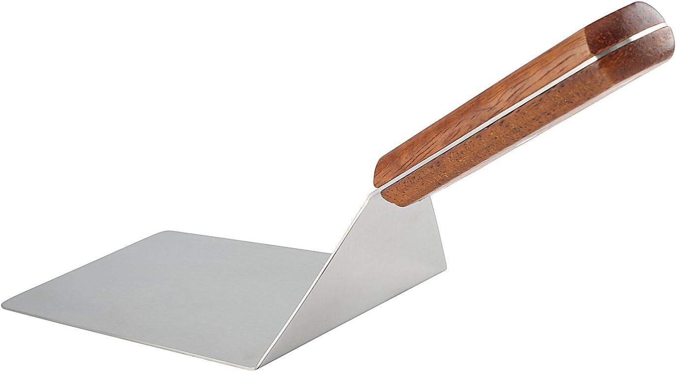 Homi Styles Rust Resistant 15-Inch large metal Stainless Steel commercial spatula restaurant turner , 8-Inch Blade