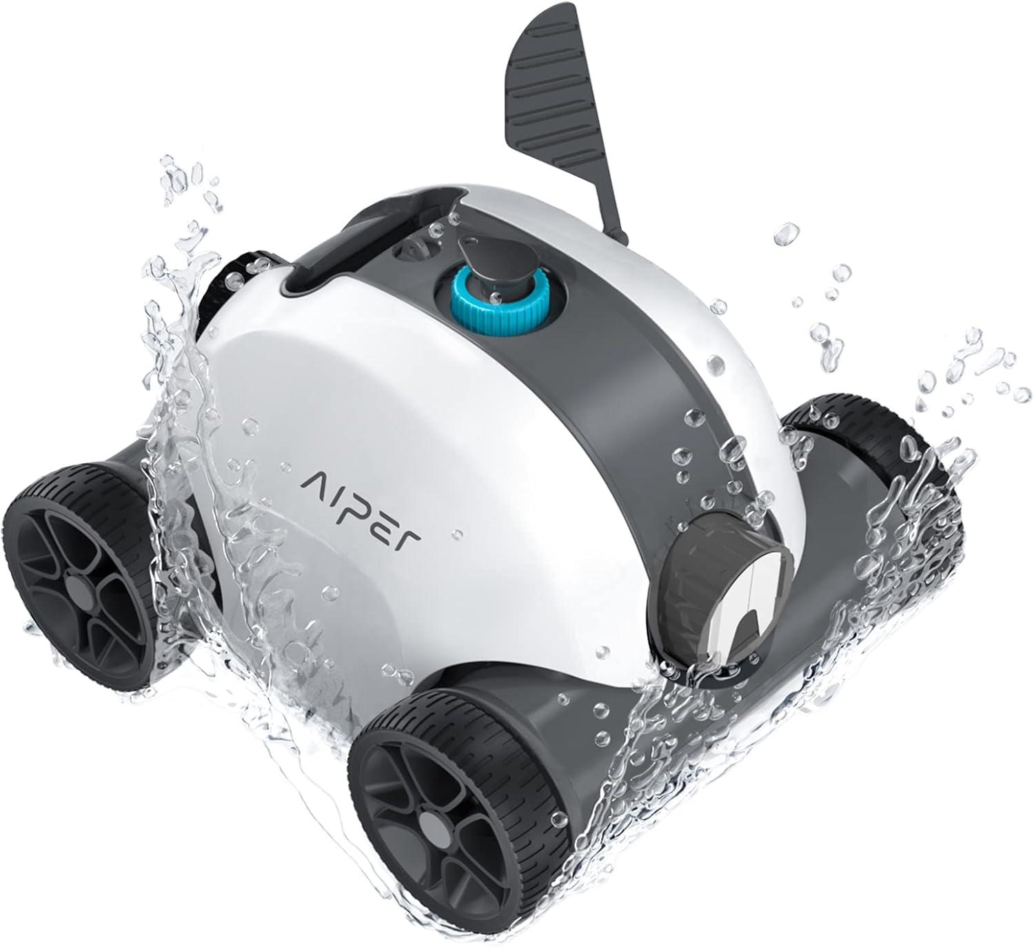 Aiper Cordless Robotic Pool Cleaner with Dual-Drive Motors