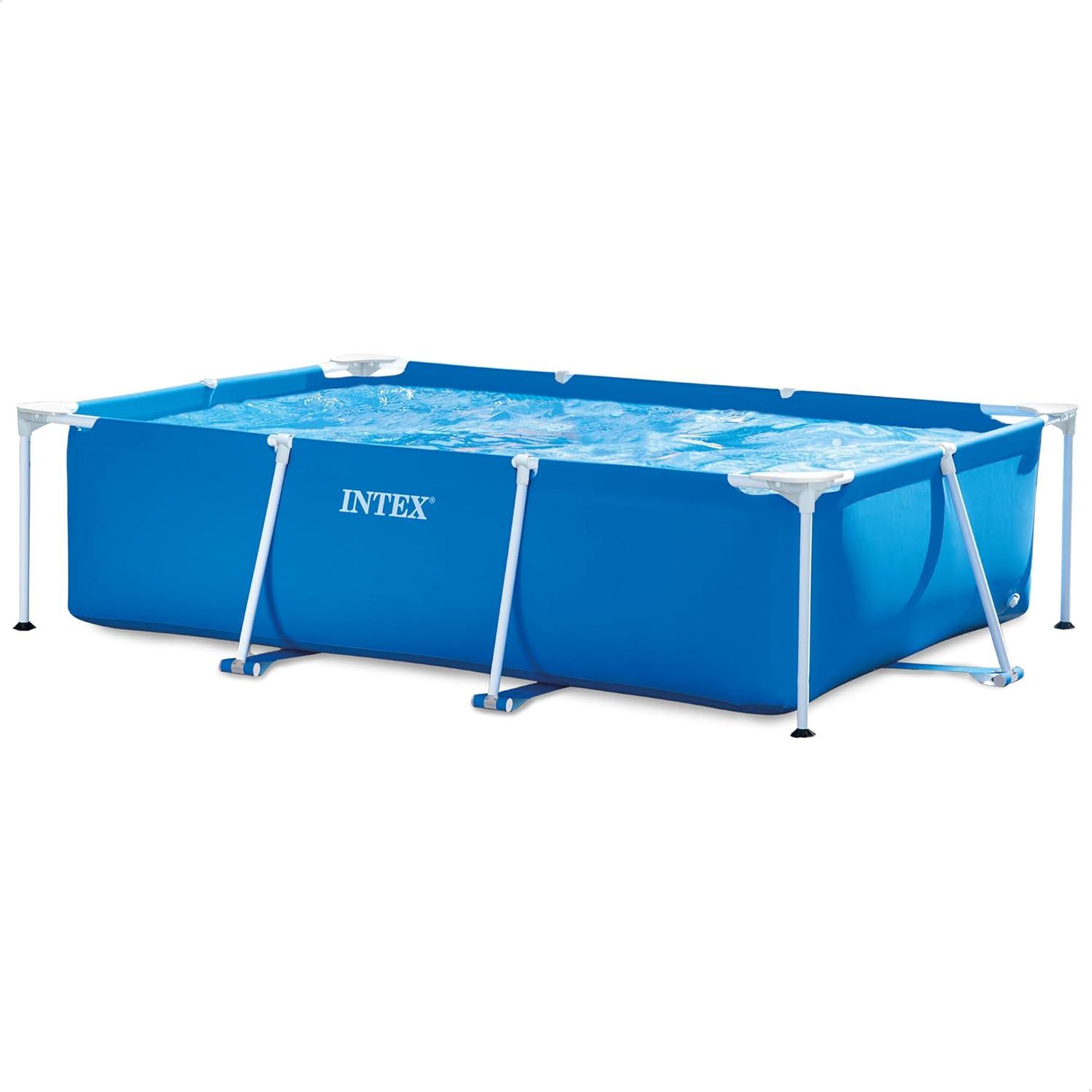Intex New Intex Rectangular Frame Above Ground Swimming Pool