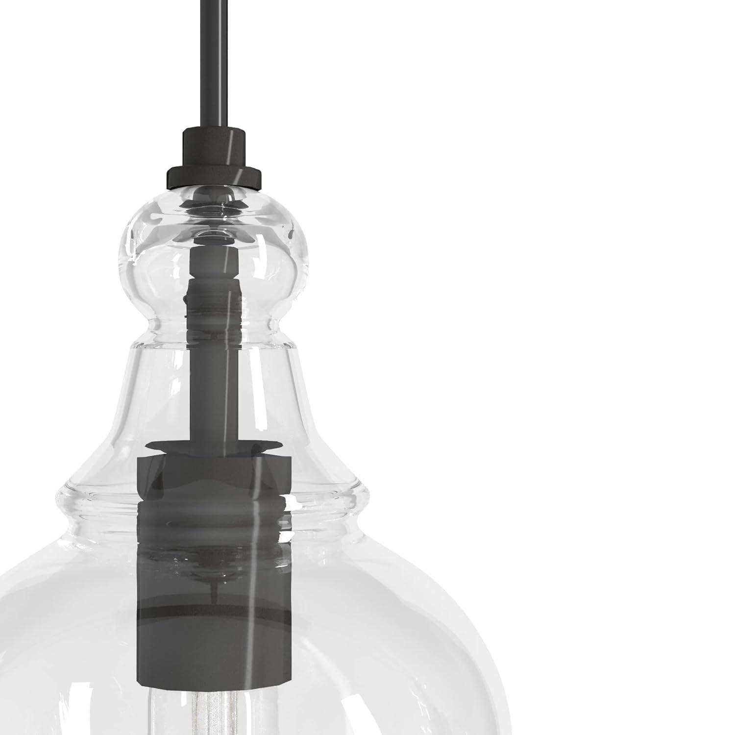 Hunter Fan Maple Park 3 Light Linear Bell Pendant
