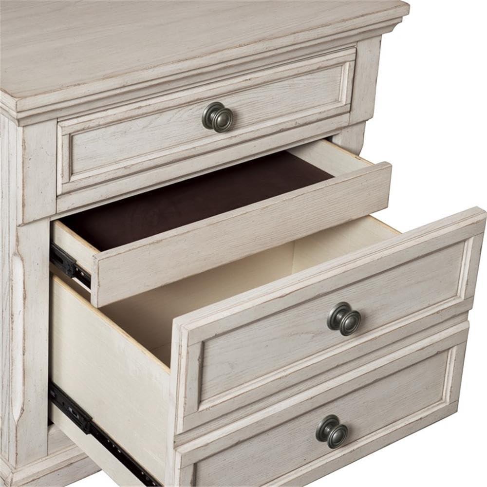 Lexicon Bethel Nightstand in Antique White