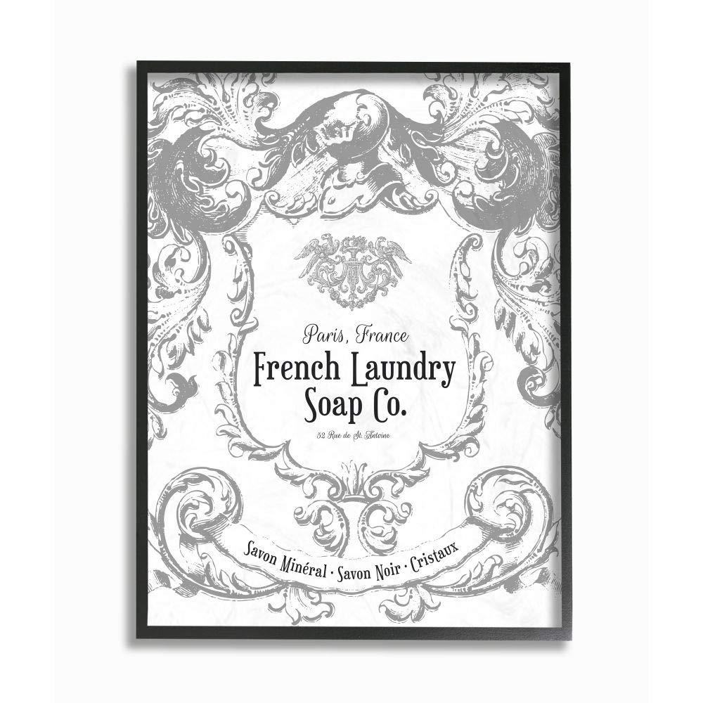Stupell IndustriesFrench Laundry Soap Co FiligreeFramed Wall Art by Lettered and Lined